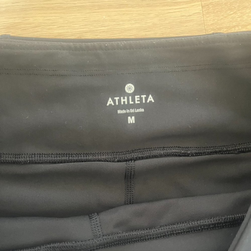 Athleta Stealth Trucool Skort in Black Tennis skirt Medium - Picture 7 of 9